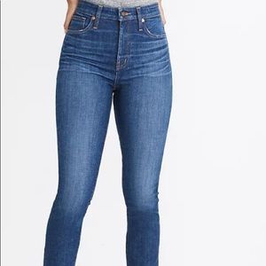 Madewell Curvy High Rise Skinny Jeans